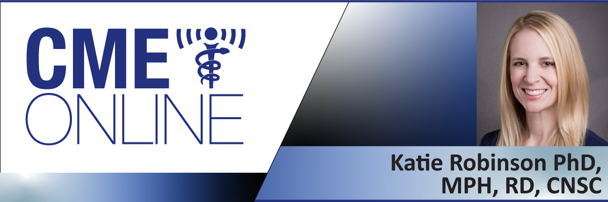 Nutritional Evaluation of Patients with Chronic Wounds - Katie Robinson, PhD, MPH, RD, CNSC